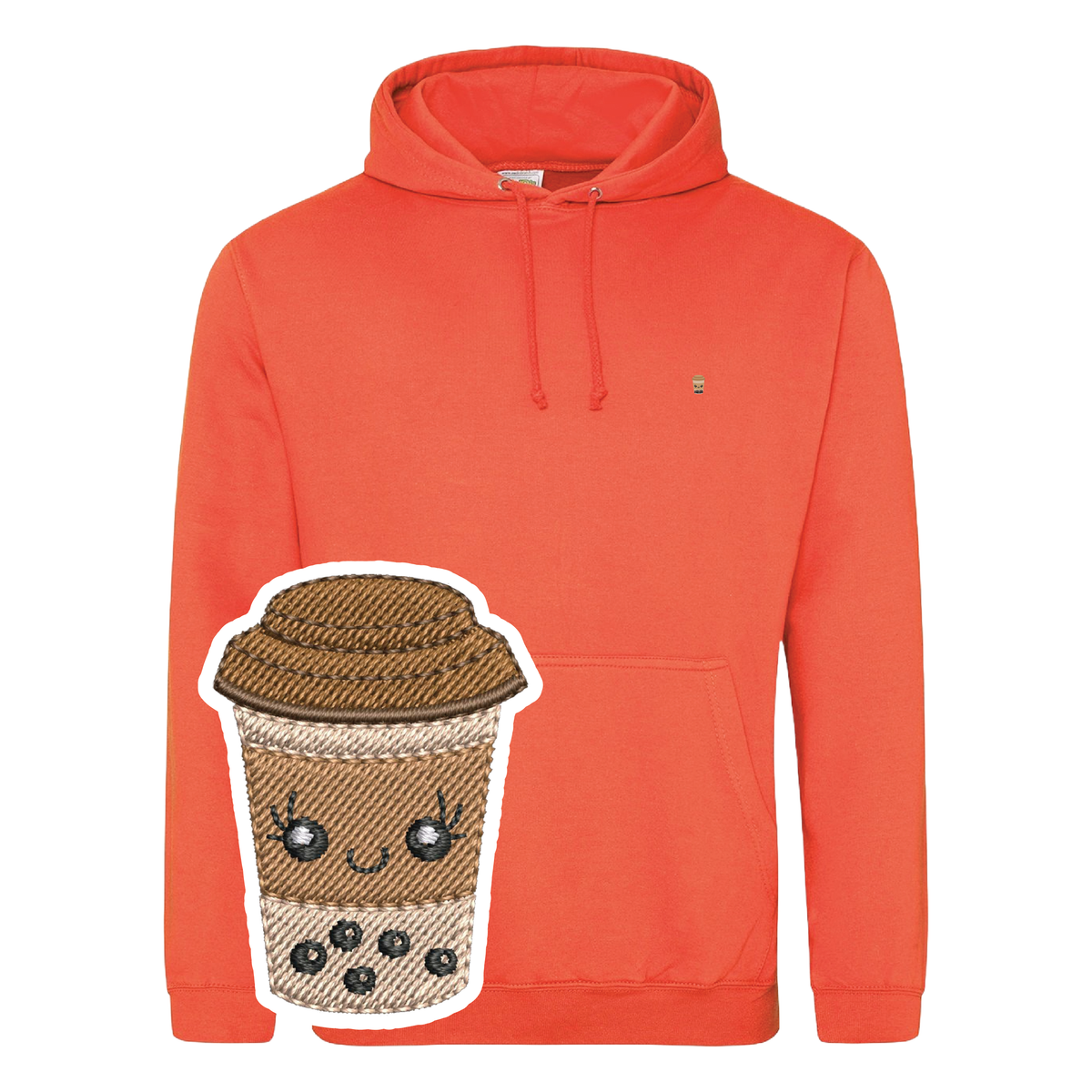 Brown Sugar Milk Tea Boba Hoodie