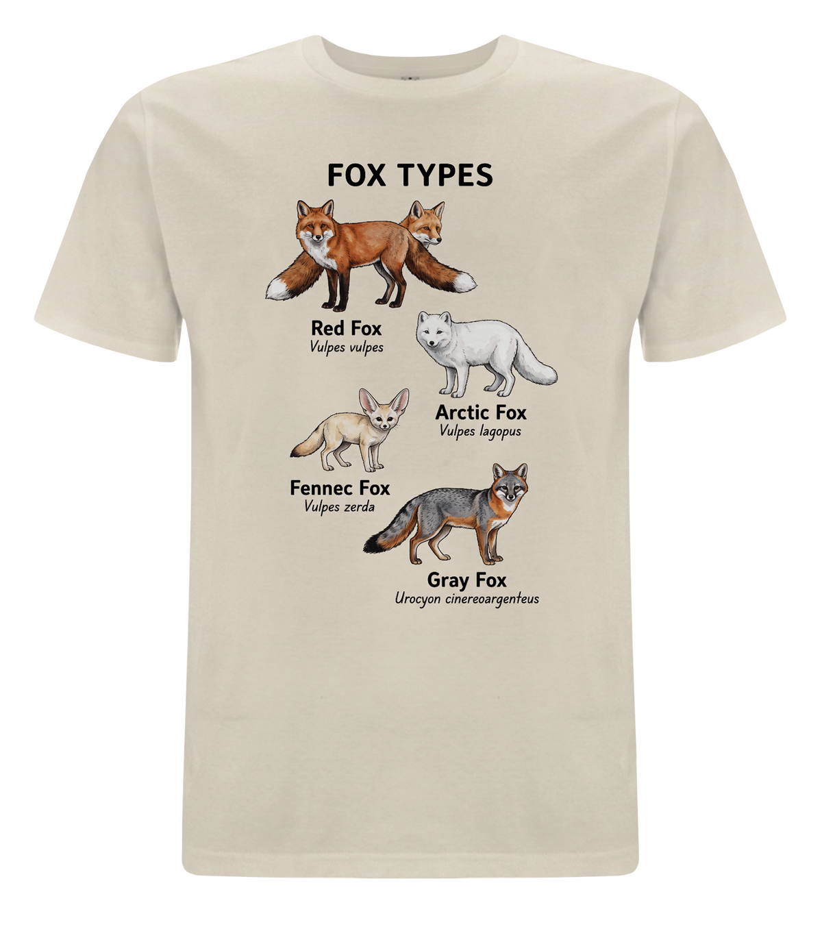Fox Types 1 T-Shirt