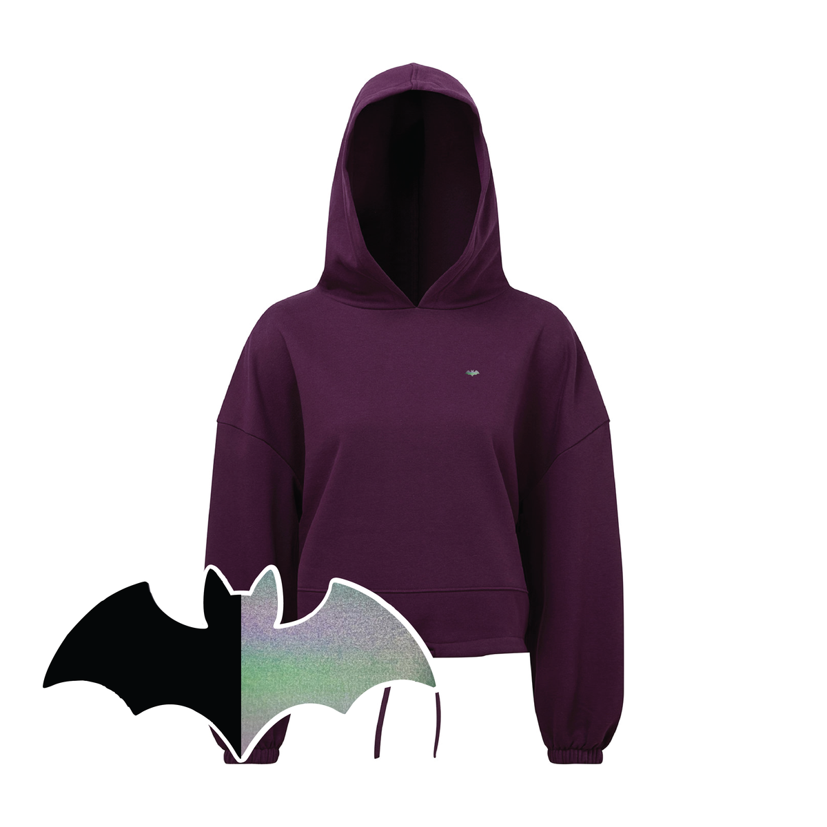 Frikin Bats Hoodie - Ladies