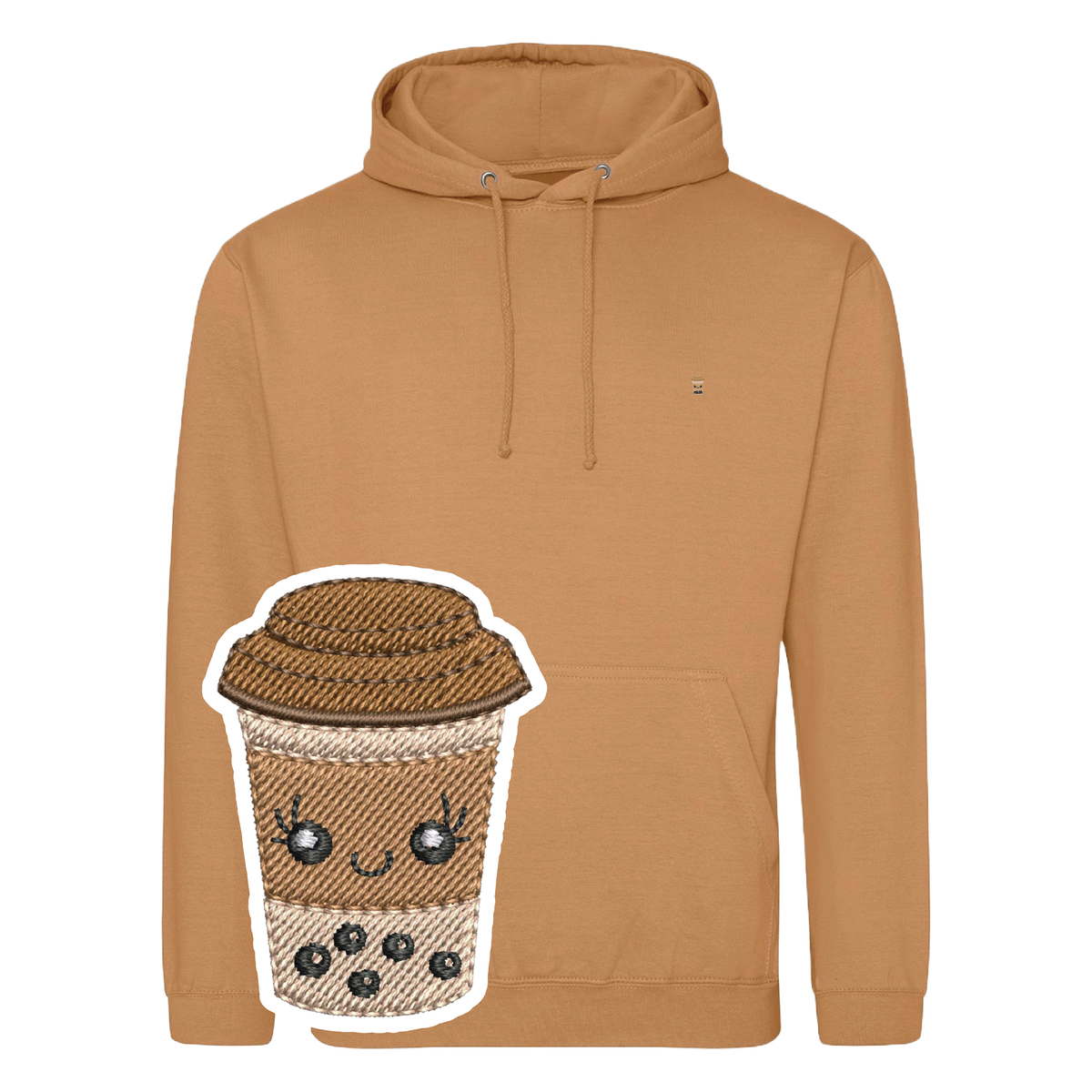 Brown Sugar Milk Tea Boba Hoodie