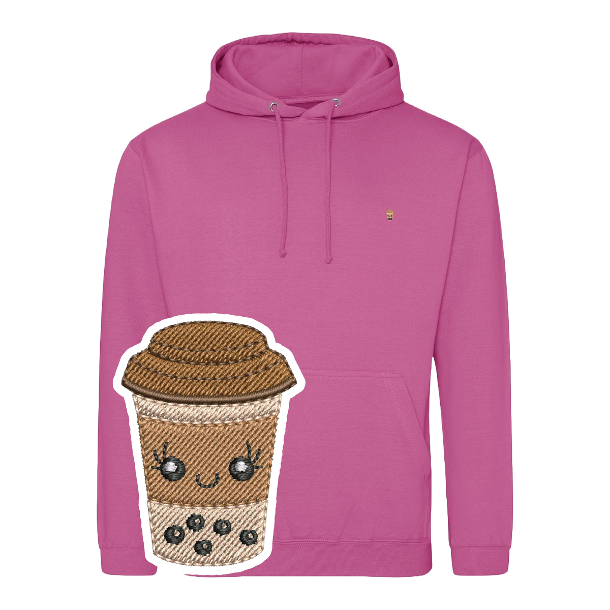 Brown Sugar Milk Tea Boba Hoodie