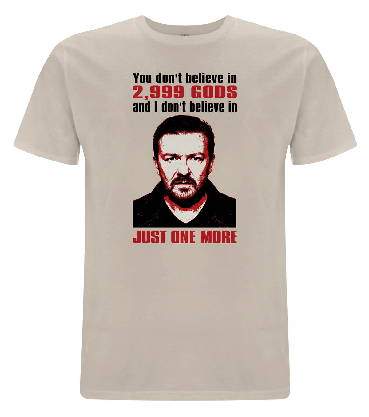 Ricky Gervais Gods T-Shirt