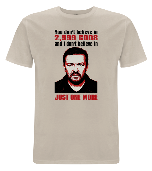 Ricky Gervais Gods T-Shirt