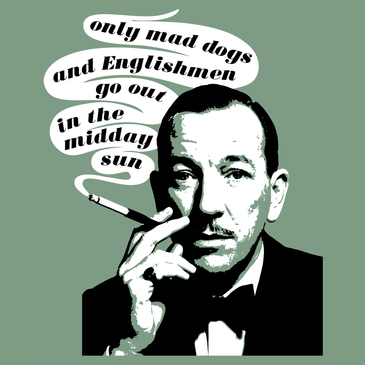 Noel Coward Mad Dogs Englishmen T-Shirt