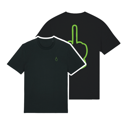 Middle Finger (Neon Reflective) T-Shirt