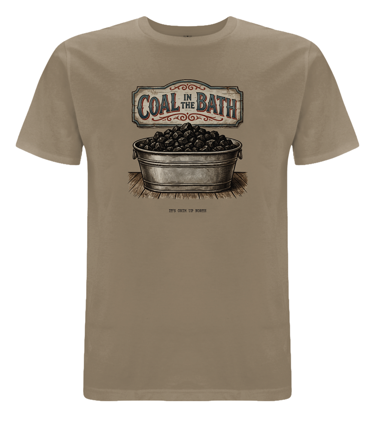 Coal In The Bath T-Shirt- NEW VISUALS