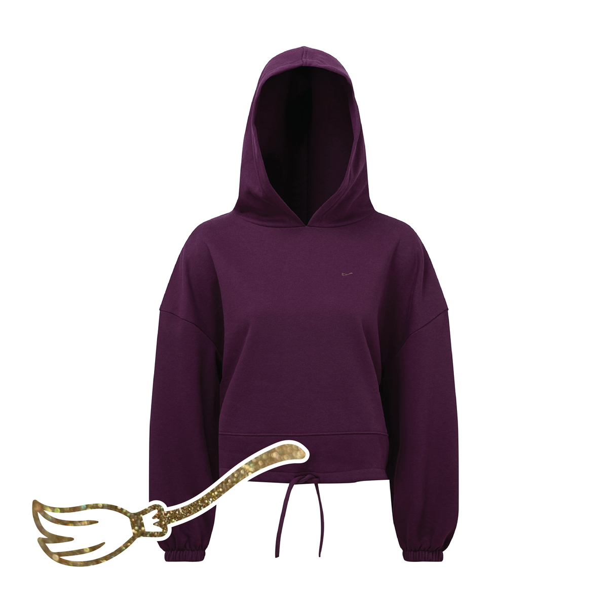 Witches Broom Hoodie - Ladies