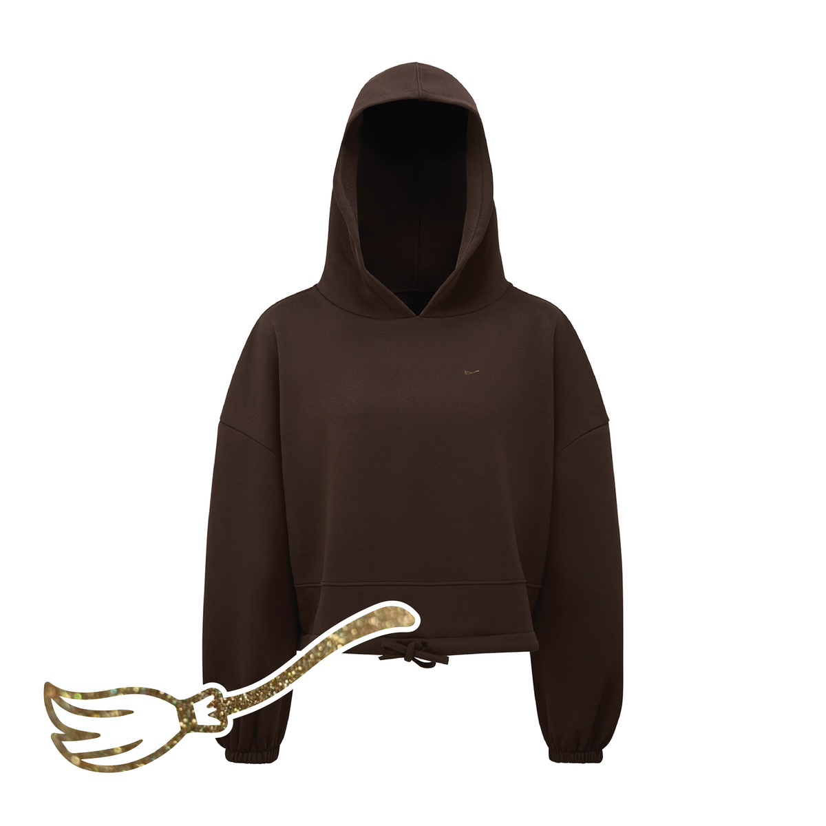 Witches Broom Hoodie - Ladies