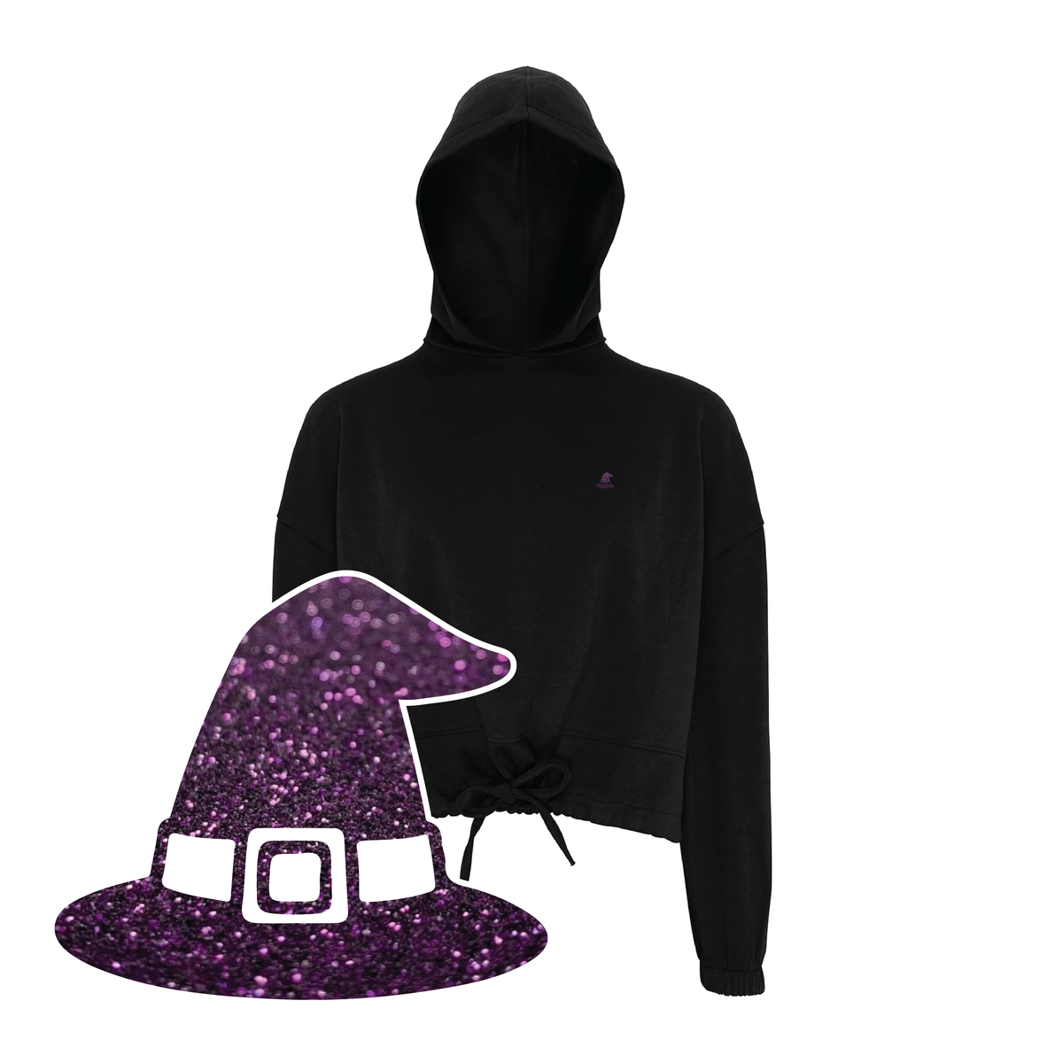 Witches Hat Hoodie - Ladies